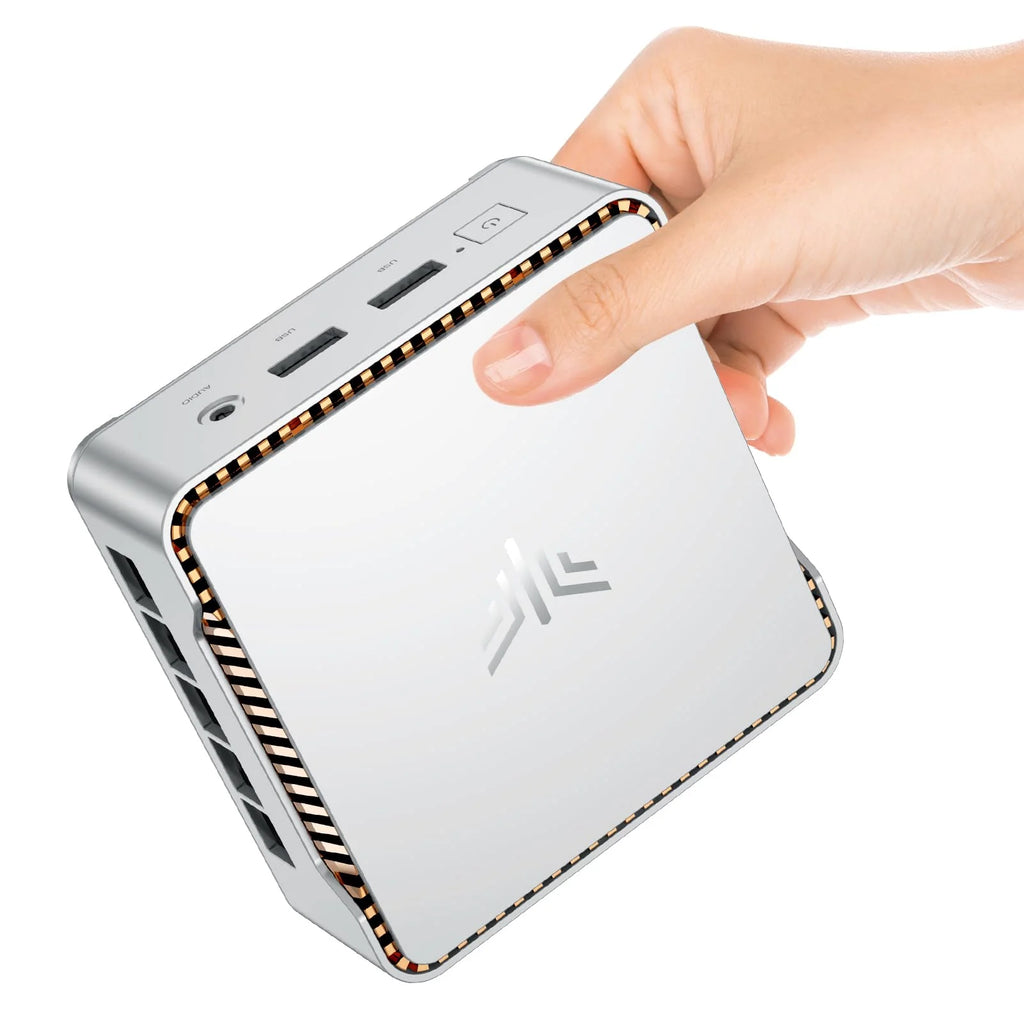 KAMRUI GK3Plus Mini PC, 16GB RAM 512GB M.2 SSD Mini Computers