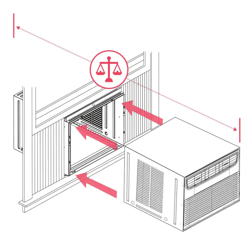 2025 Frigidaire 25,000 BTU Connected Window Air Conditioner with Slide Out Chassis