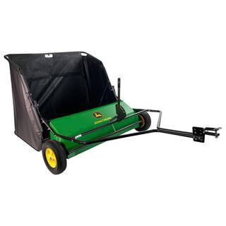 John Deere 42a?2a?2 Tow-Behind Lawn Sweeper, 24 cu. ft. Capacity, Adjustable Brushes