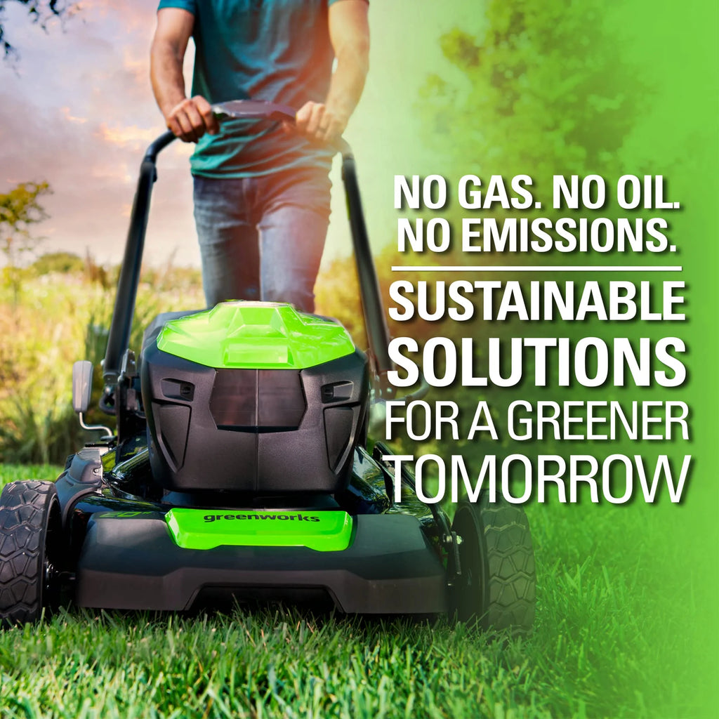 80V Cordless 21a?2a?2 Self-Propelled Brushless Lawn Mower | Greenworks
