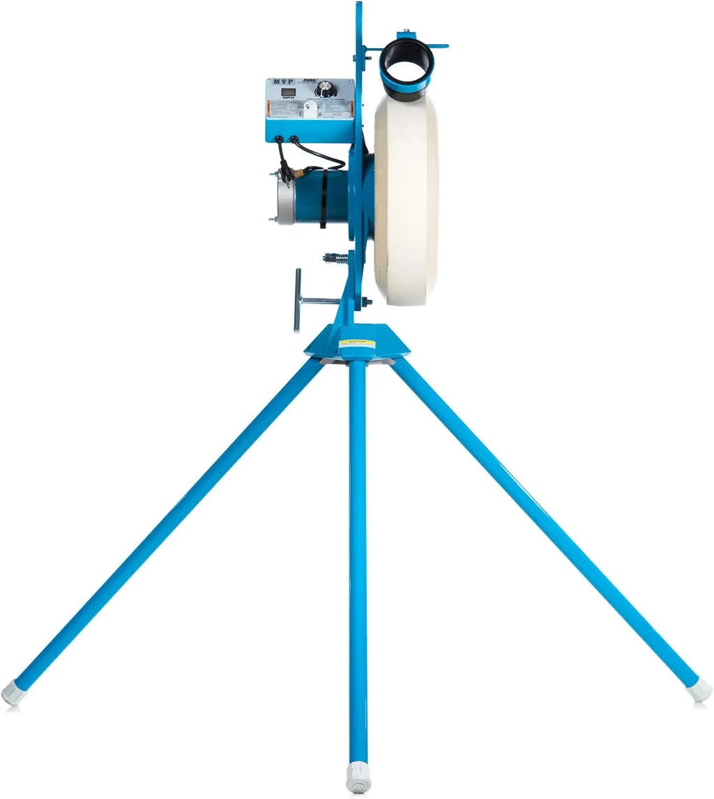 Jugs MVP Combo Pitching Machine Adjustable Up to 60 MPH, for Baseball & Softball, Ideal for Pitching-Machine Leagues