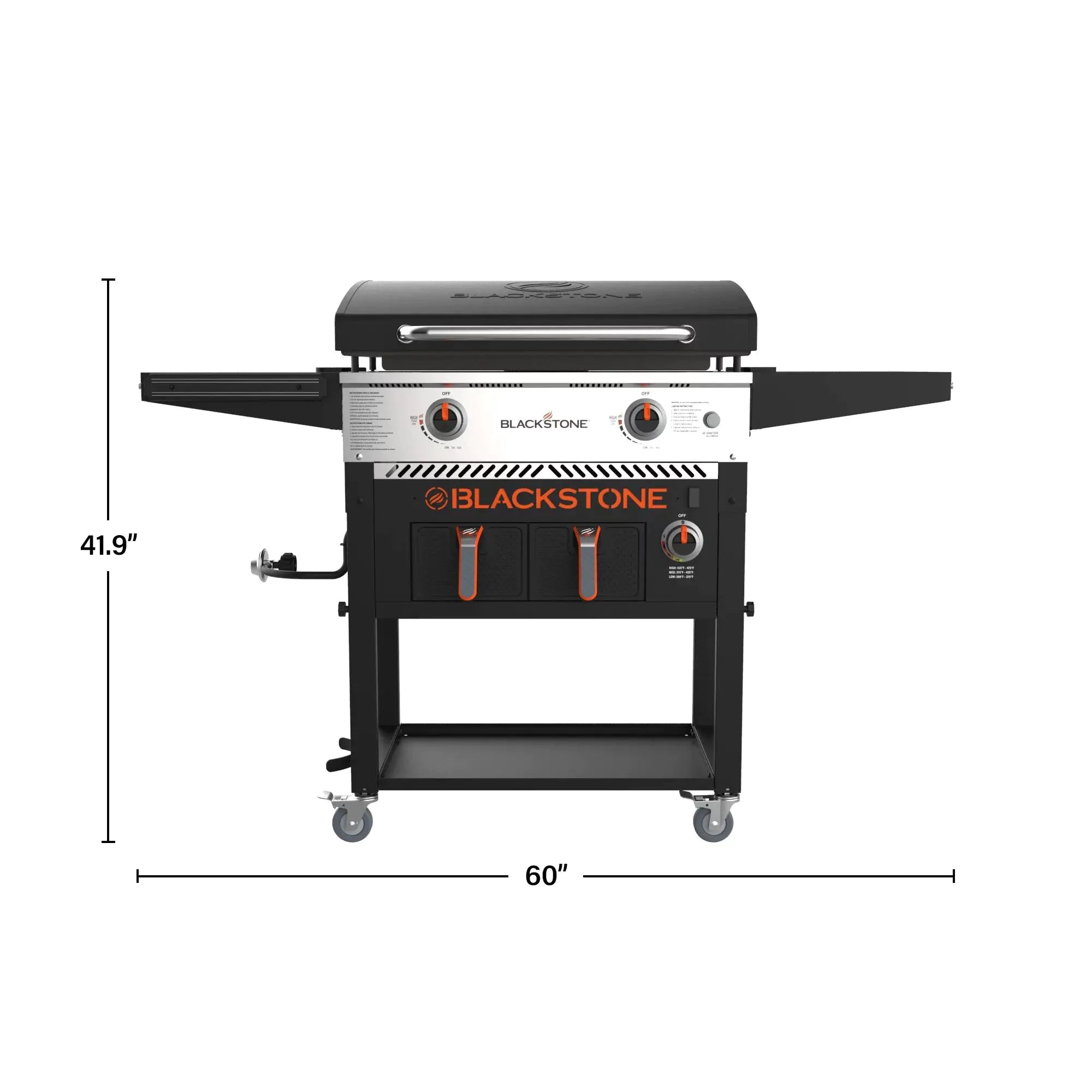 e??￥Clearance Salee??￥Blackstone 2-Burner 28 Griddle with Electric Air Fryer and Hood