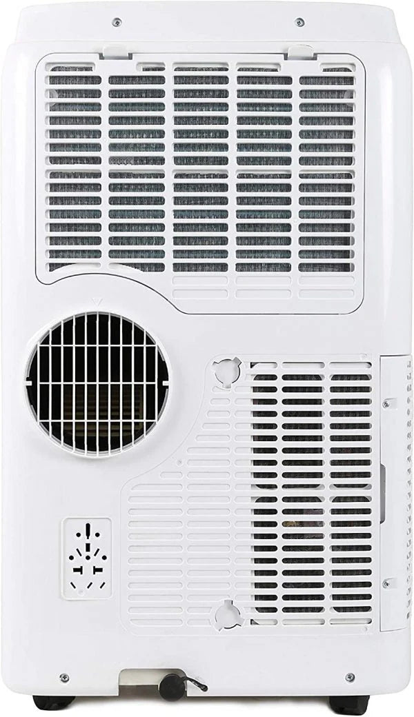 BLACK?訑 14,000 BTU Portable Air Conditioner with Heat and Remote Control, White