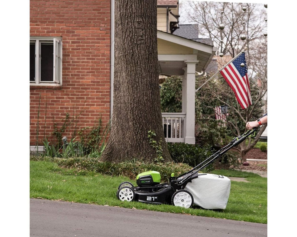 80V Cordless 21a?2a?2 Self-Propelled Brushless Lawn Mower | Greenworks